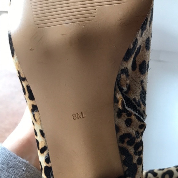 NEW Nordstrom Halogen Leopard Print Booties - Picture 5 of 5